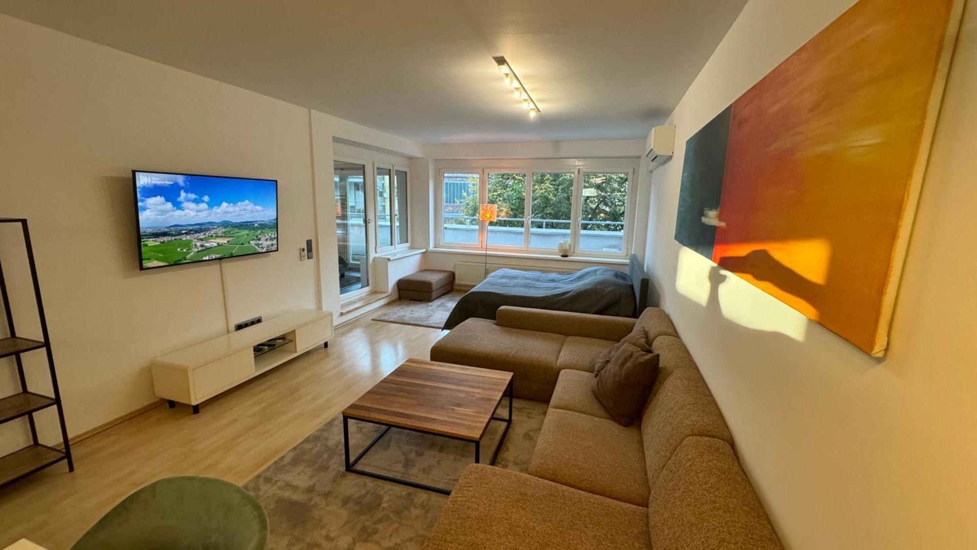 City Apartement Linz Fuer 5 Gaeste Mit Self-Checkin Und Kueche Exterior photo